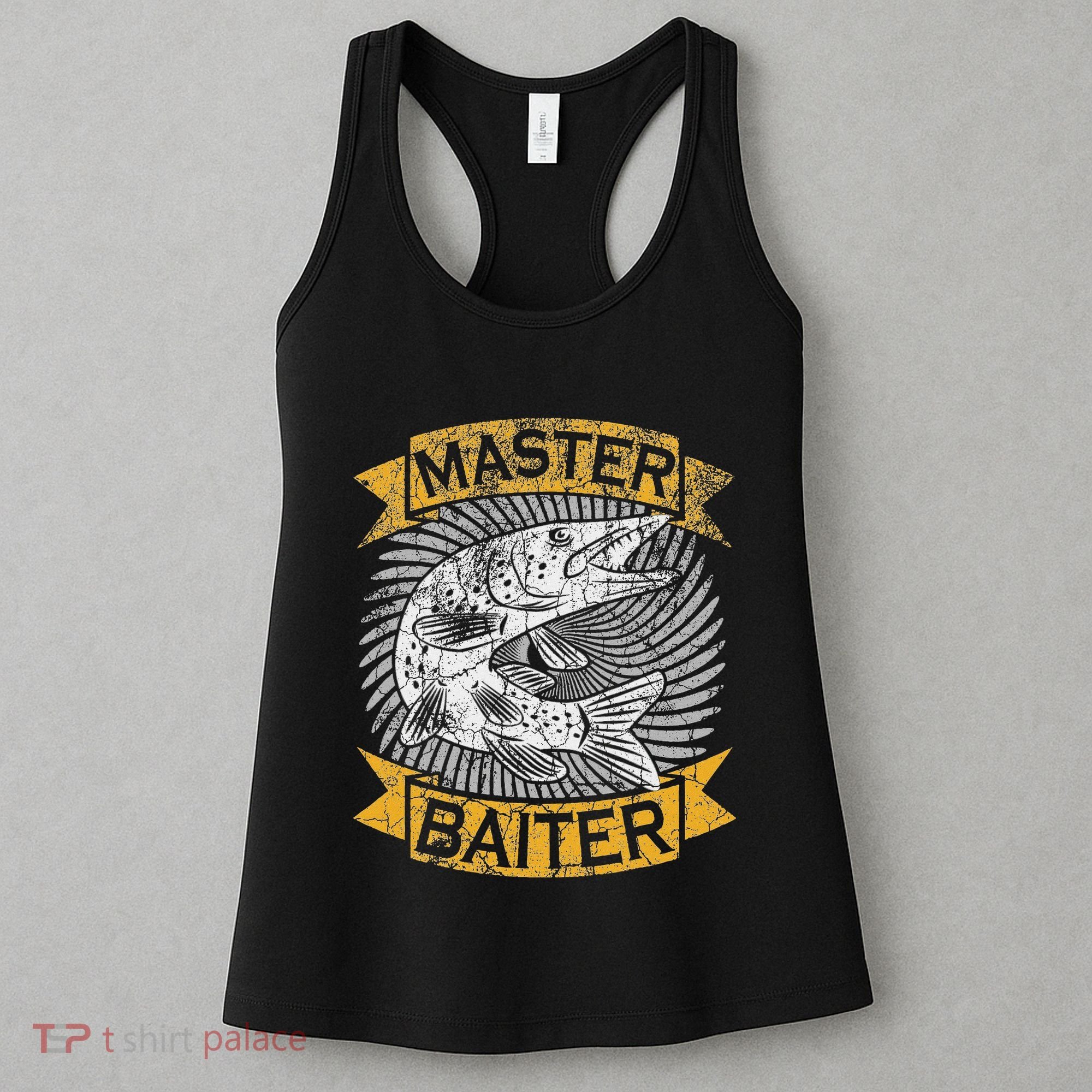 Master Baiter Funny Pike Fishing Gift Ice Fishing Musky Women's Tank Top
