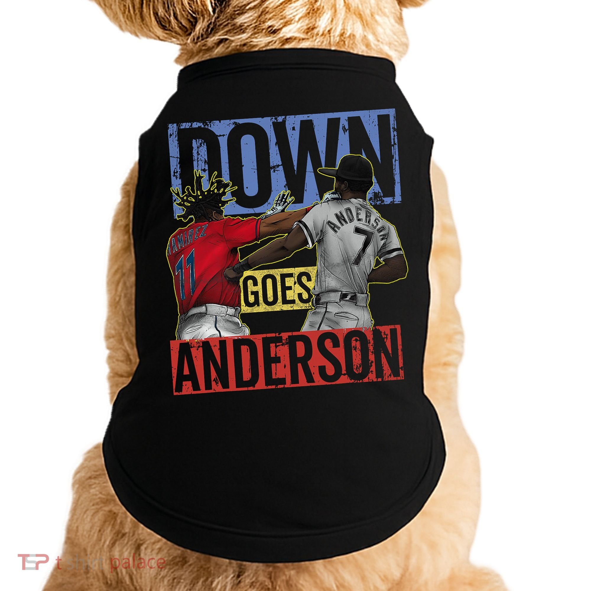 Meme Baseball Funny Down Goes Anderson Doggie Tank