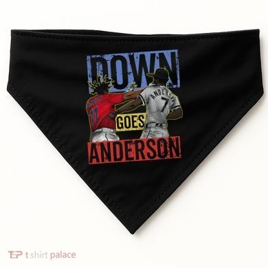 Meme Baseball Funny Down Goes Anderson USA-Made Doggie Bandana