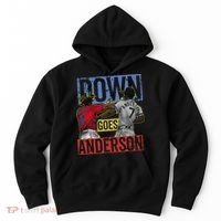 Meme Baseball Funny Down Goes Anderson Hoodie thumb 0