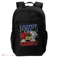 Meme Baseball Funny Down Goes Anderson Backpack thumb 0