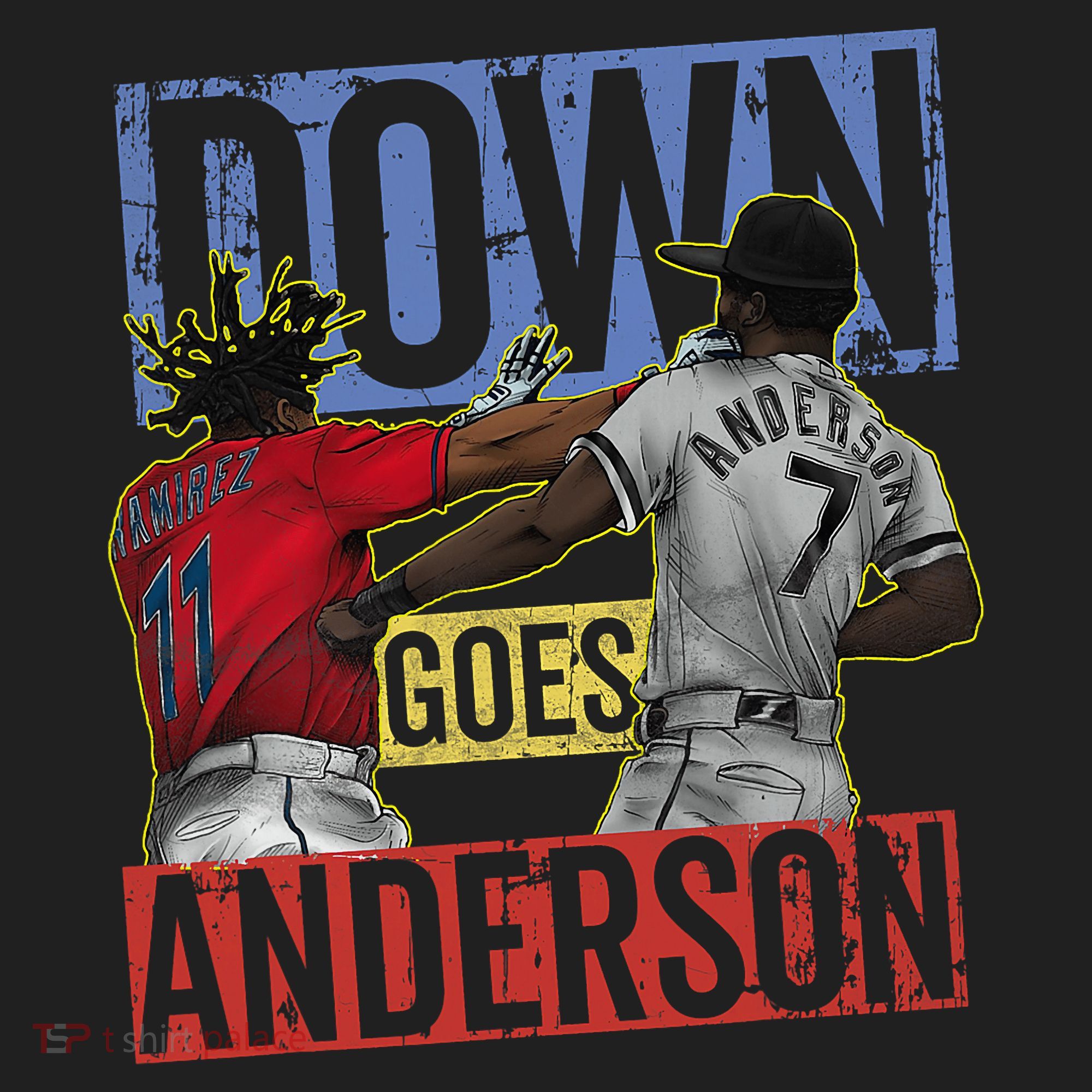 Meme Baseball Funny Down Goes Anderson Beanie