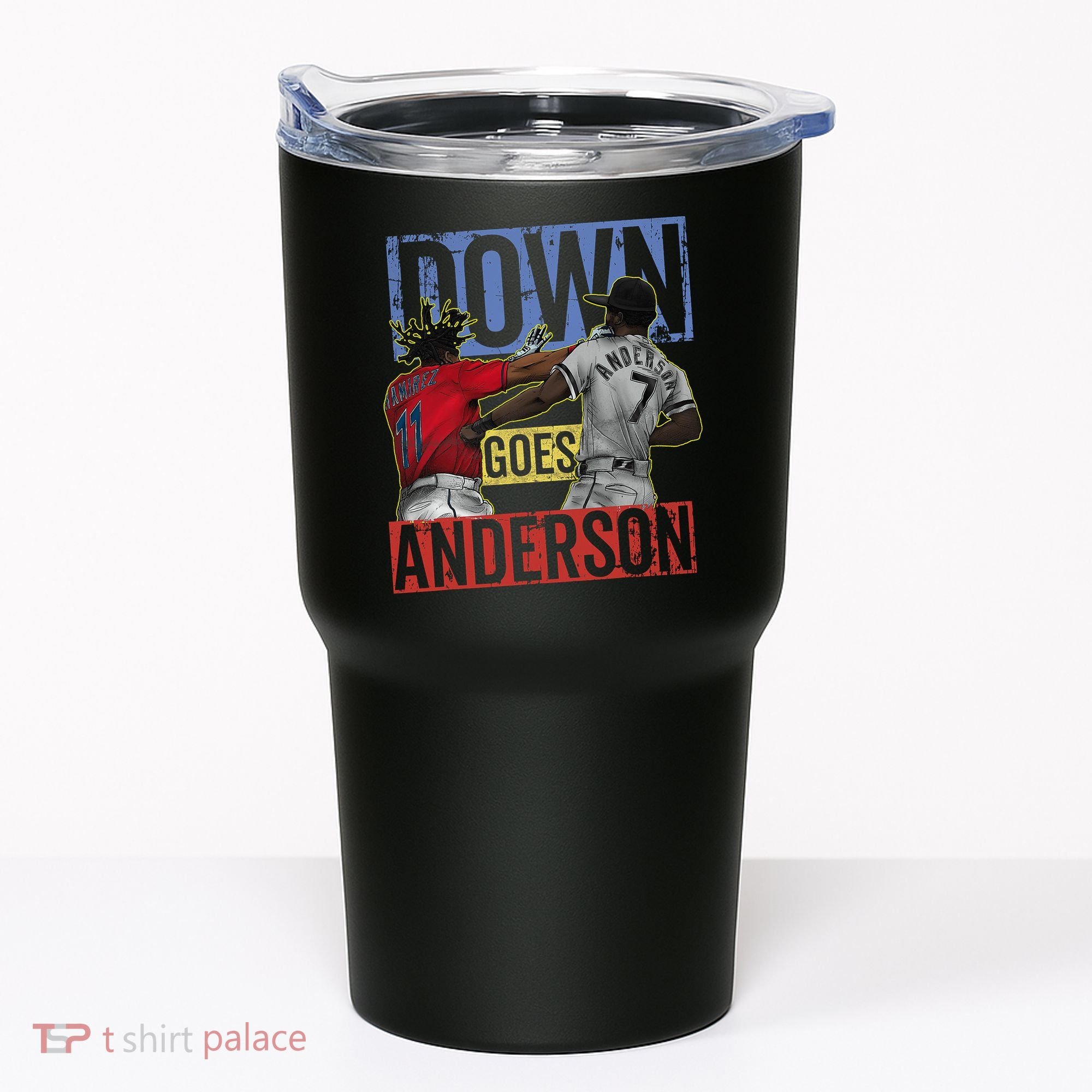 Meme Baseball Funny Down Goes Anderson Tumbler