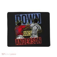 Meme Baseball Funny Down Goes Anderson Mousepad thumb 0