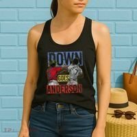 Meme Baseball Funny Down Goes Anderson Women's Tank Top thumb 2