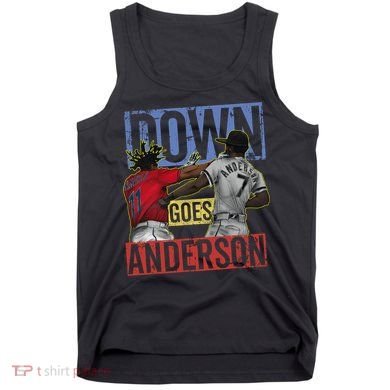 Meme Baseball Funny Down Goes Anderson Tank Top