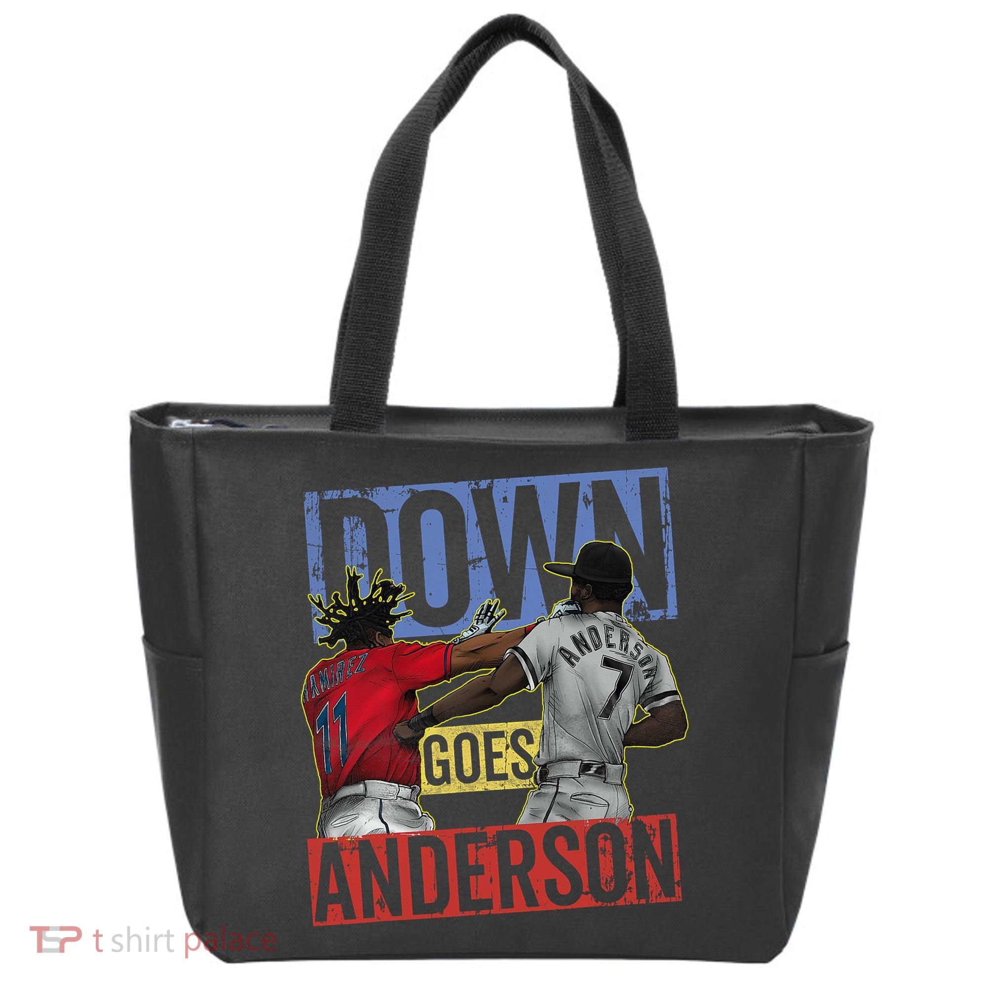 Meme Baseball Funny Down Goes Anderson Tote Bag