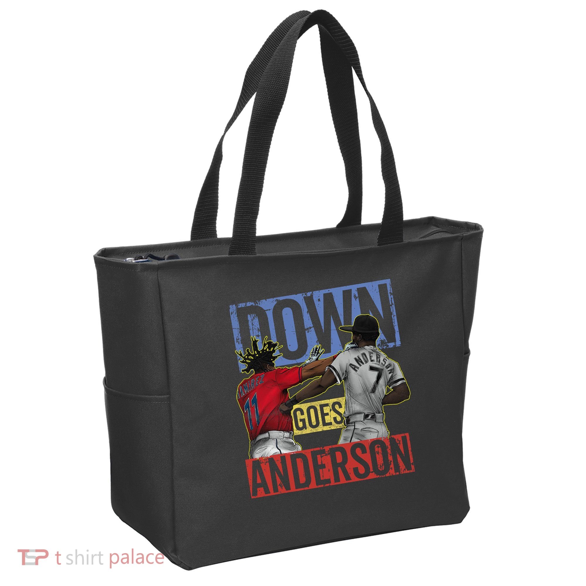Meme Baseball Funny Down Goes Anderson Tote Bag