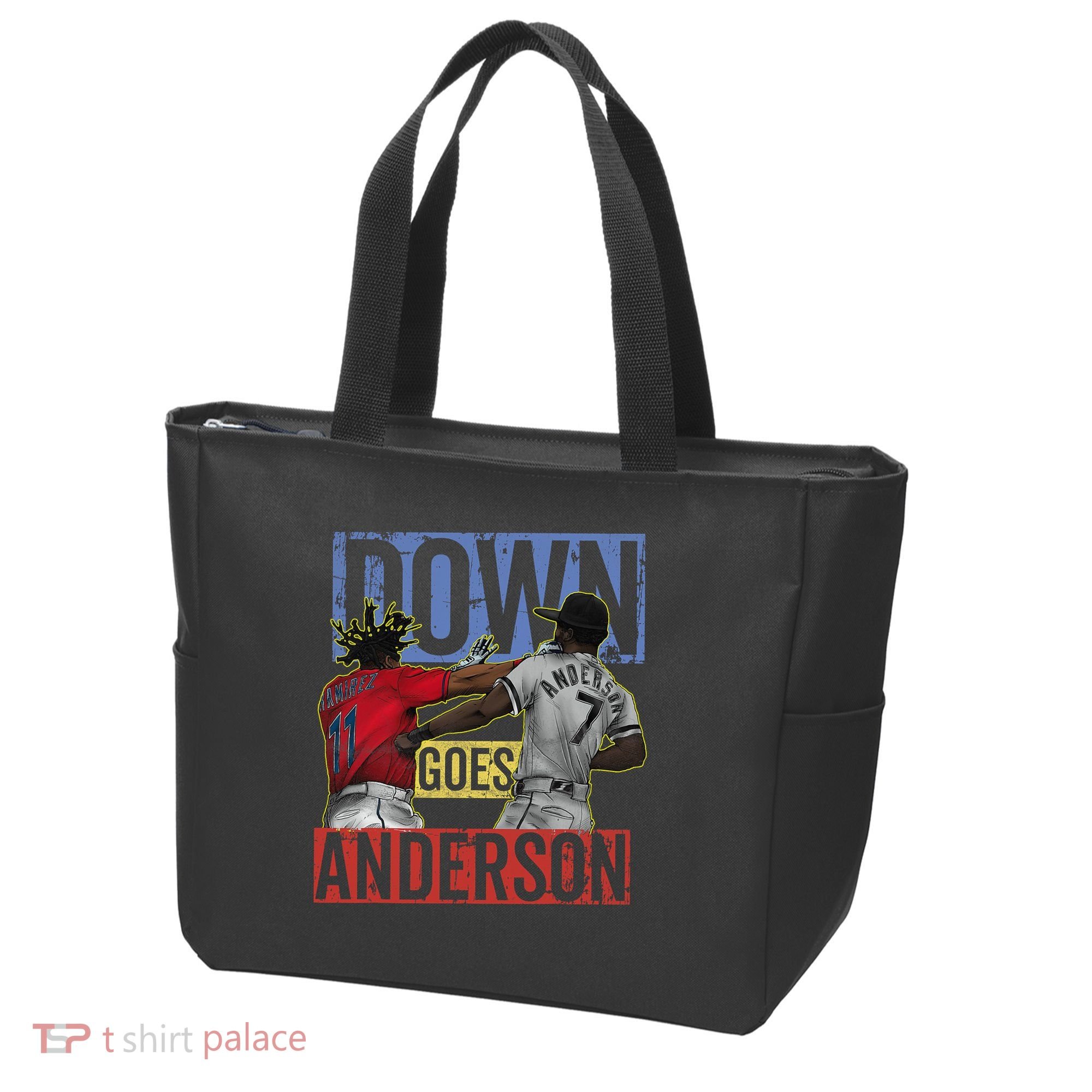 Meme Baseball Funny Down Goes Anderson Tote Bag