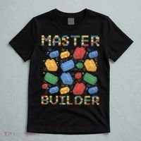 Master Builder Funny Building Blocks Gifts T-Shirt thumb 5