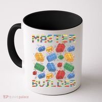 Master Builder Funny Building Blocks Gifts Coffee Mug thumb 0