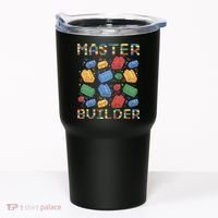 Master Builder Funny Building Blocks Gifts Tumbler thumb 0