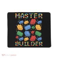 Master Builder Funny Building Blocks Gifts Mousepad thumb 0