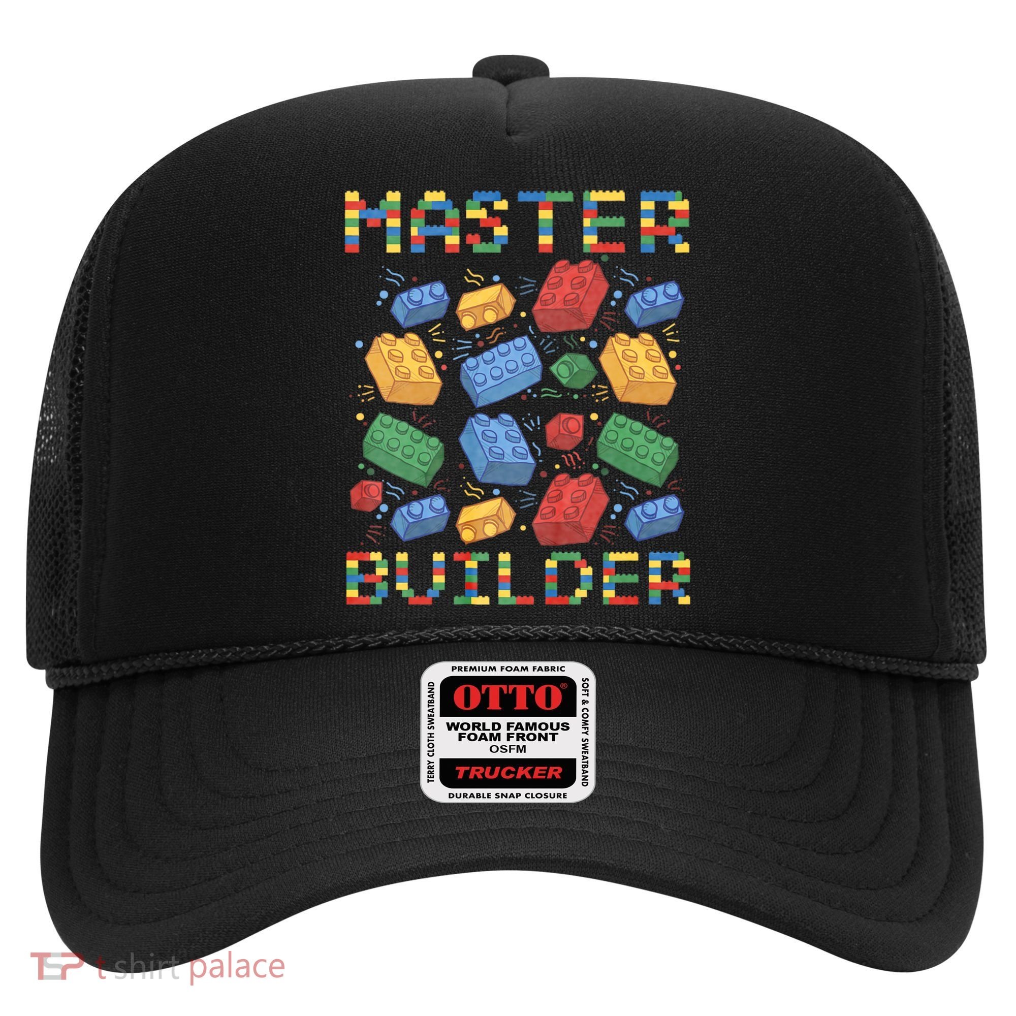 Master Builder Funny Building Blocks Gifts Hat