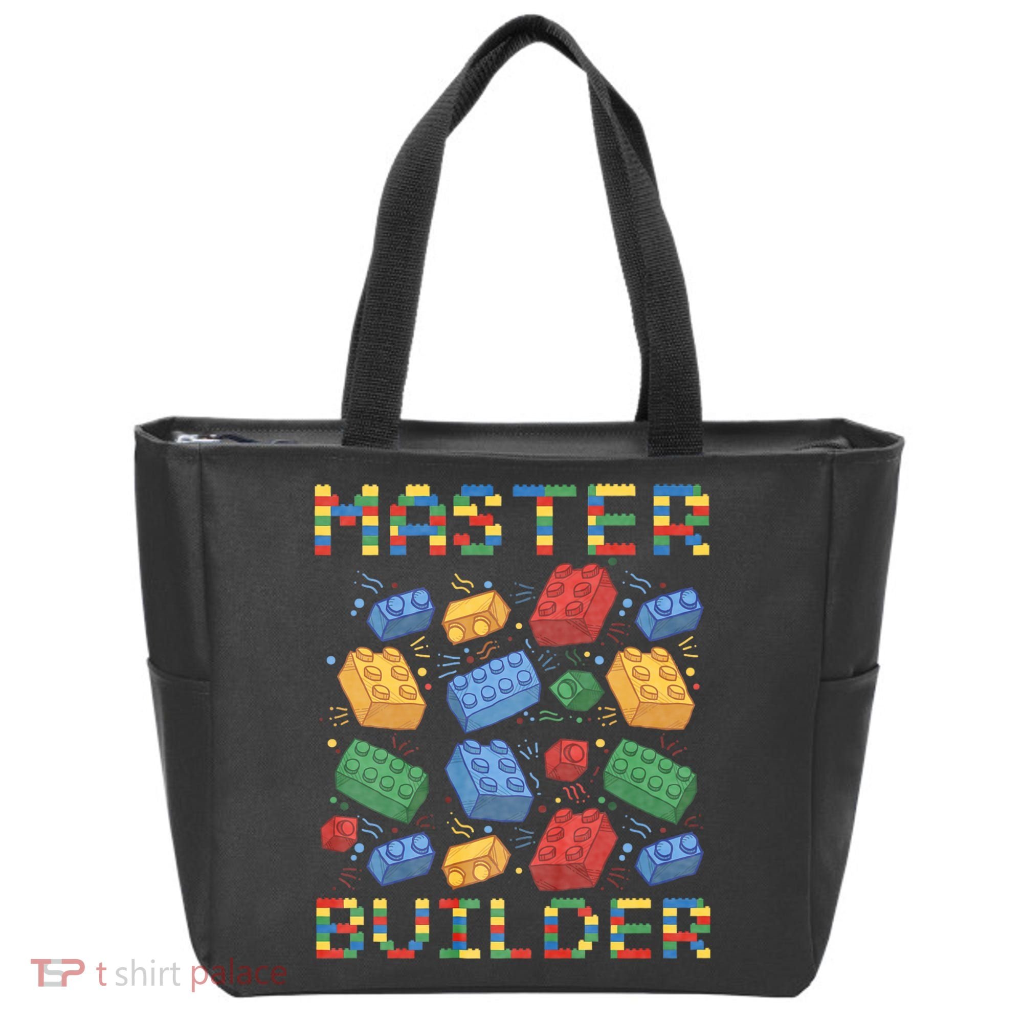 Master Builder Funny Building Blocks Gifts Tote Bag
