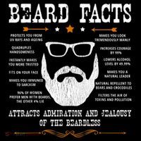 Mens Beard Facts Beard Lover Doggie Tank thumb 4