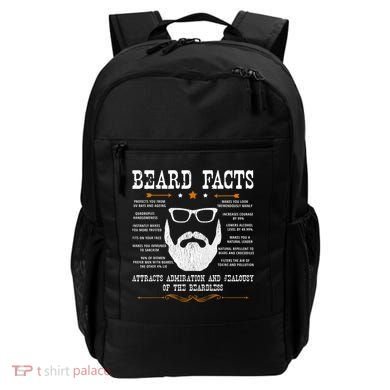 Mens Beard Facts Beard Lover Backpack