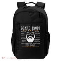 Mens Beard Facts Beard Lover Backpack thumb 0