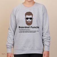 Mens Bearded Funcle Funny Uncle Definition Women's Sweatshirt thumb 0
