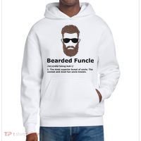 Mens Bearded Funcle Funny Uncle Definition District V.I.T. Heavyweight Hoodie thumb 0