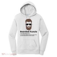 Mens Bearded Funcle Funny Uncle Definition Women's Hoodie thumb 0