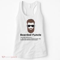 Mens Bearded Funcle Funny Uncle Definition Women's Tank Top thumb 0
