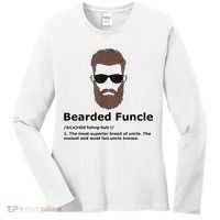 Mens Bearded Funcle Funny Uncle Definition Women's Long Sleeve Shirt thumb 0