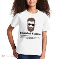 Mens Bearded Funcle Funny Uncle Definition Kids T-Shirt thumb 2