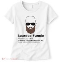 Mens Bearded Funcle Funny Bald Uncle Definition Women's T-Shirt thumb 0