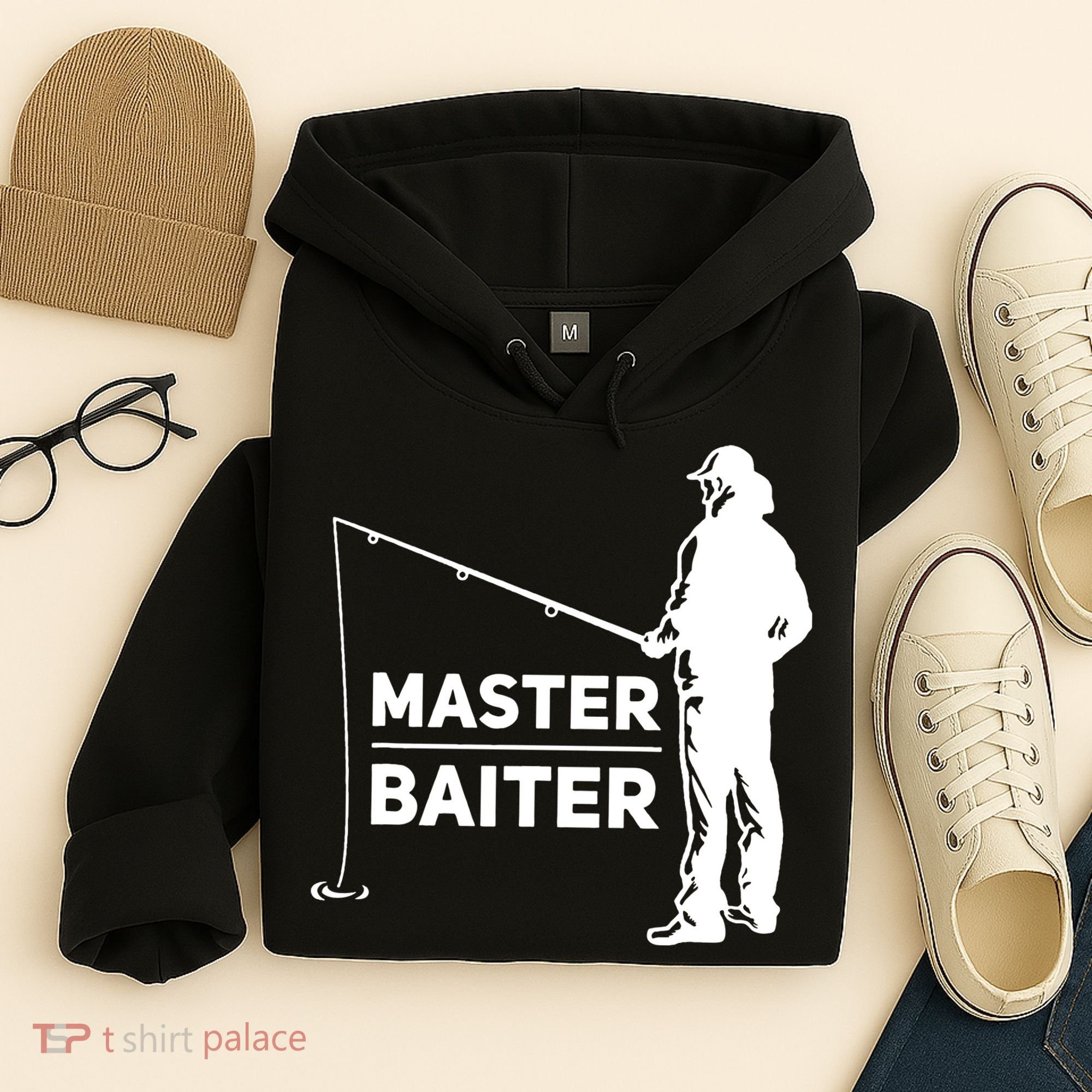 Master Baiter for Fisherman or Fishing Lover Hoodie