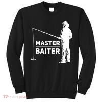 Master Baiter for Fisherman or Fishing Lover Sweatshirt thumb 0