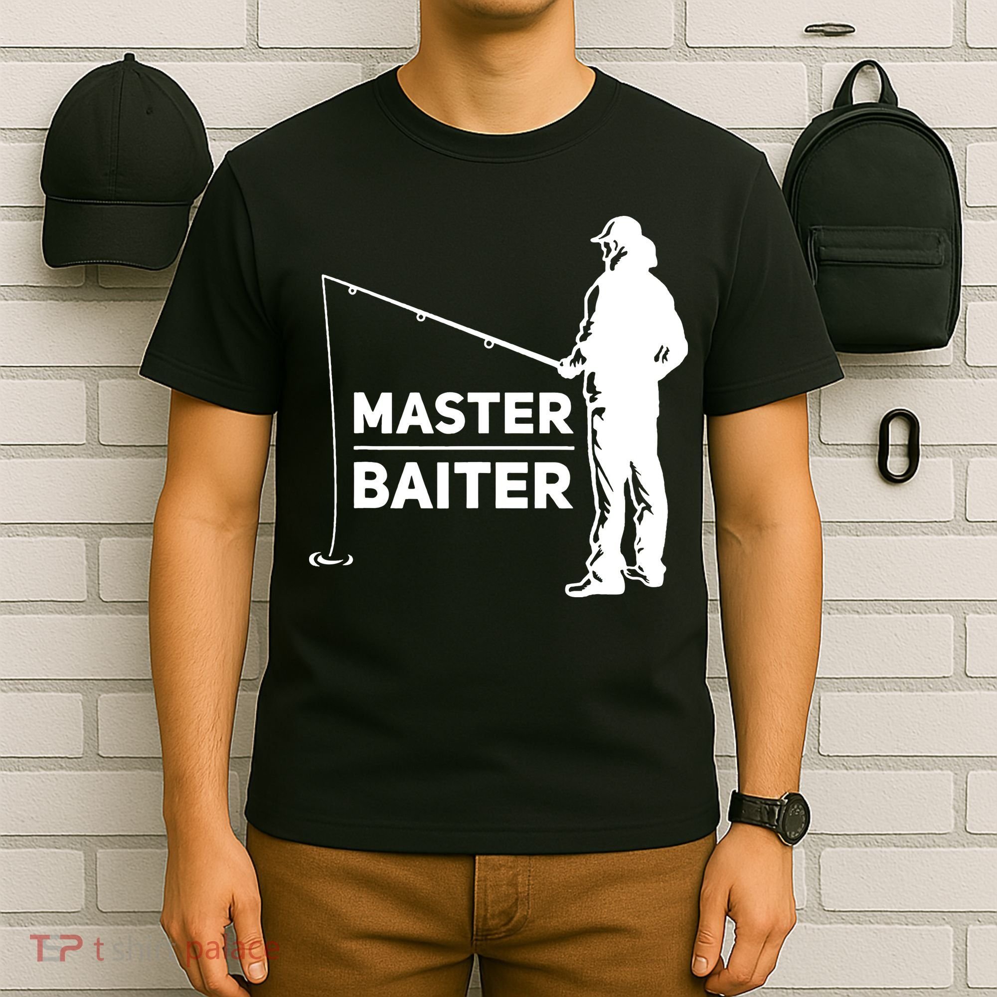 Master Baiter for Fisherman or Fishing Lover T-Shirt