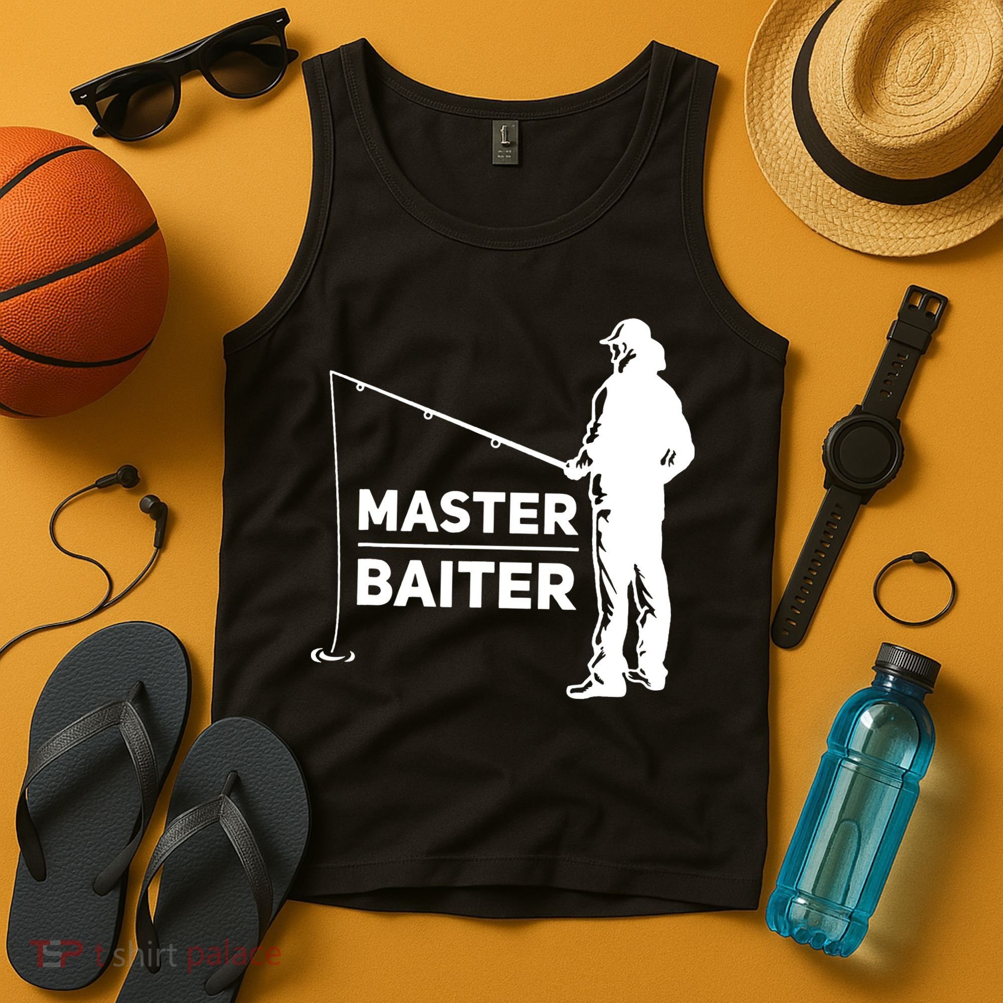 Master Baiter for Fisherman or Fishing Lover Tank Top