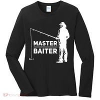 Master Baiter for Fisherman or Fishing Lover Women's Long Sleeve Shirt thumb 0
