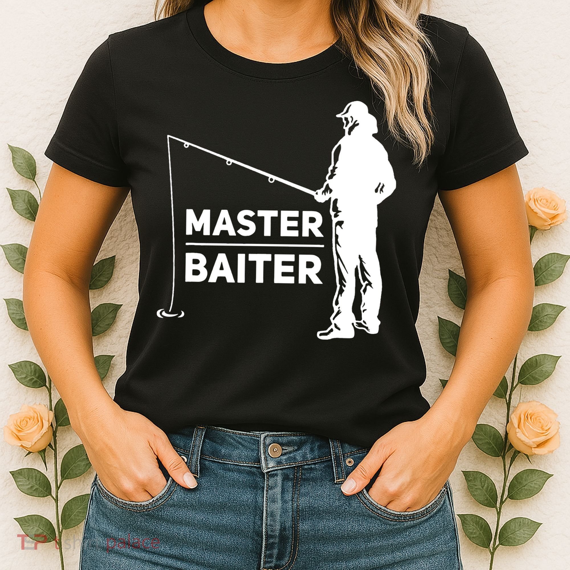 Master Baiter for Fisherman or Fishing Lover Women's T-Shirt