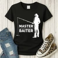 Master Baiter for Fisherman or Fishing Lover Women's T-Shirt thumb 3