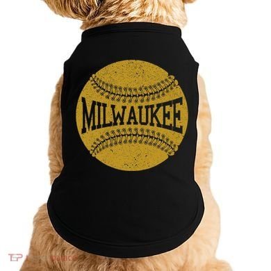 Milwaukee Baseball Fan Doggie Tank