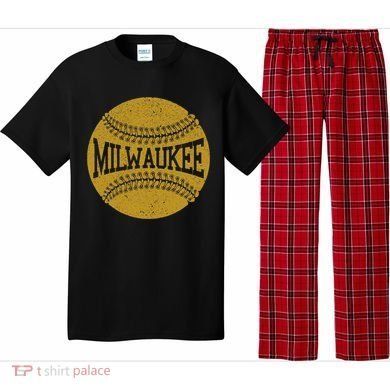 Milwaukee Baseball Fan Pajama Set