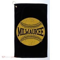 Milwaukee Baseball Fan Golf Towel thumb 0