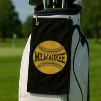 Milwaukee Baseball Fan Golf Towel thumb 2