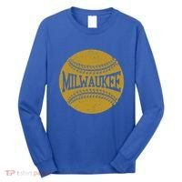 Milwaukee Baseball Fan Long Sleeve Shirt thumb 0