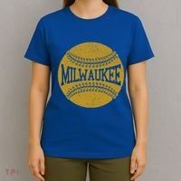 Milwaukee Baseball Fan T-Shirt thumb 4
