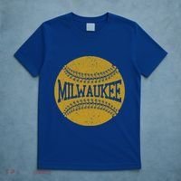 Milwaukee Baseball Fan T-Shirt thumb 5