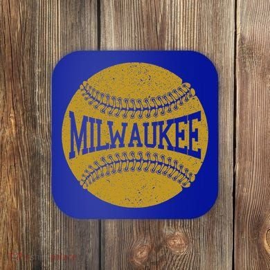 Milwaukee Baseball Fan Coaster