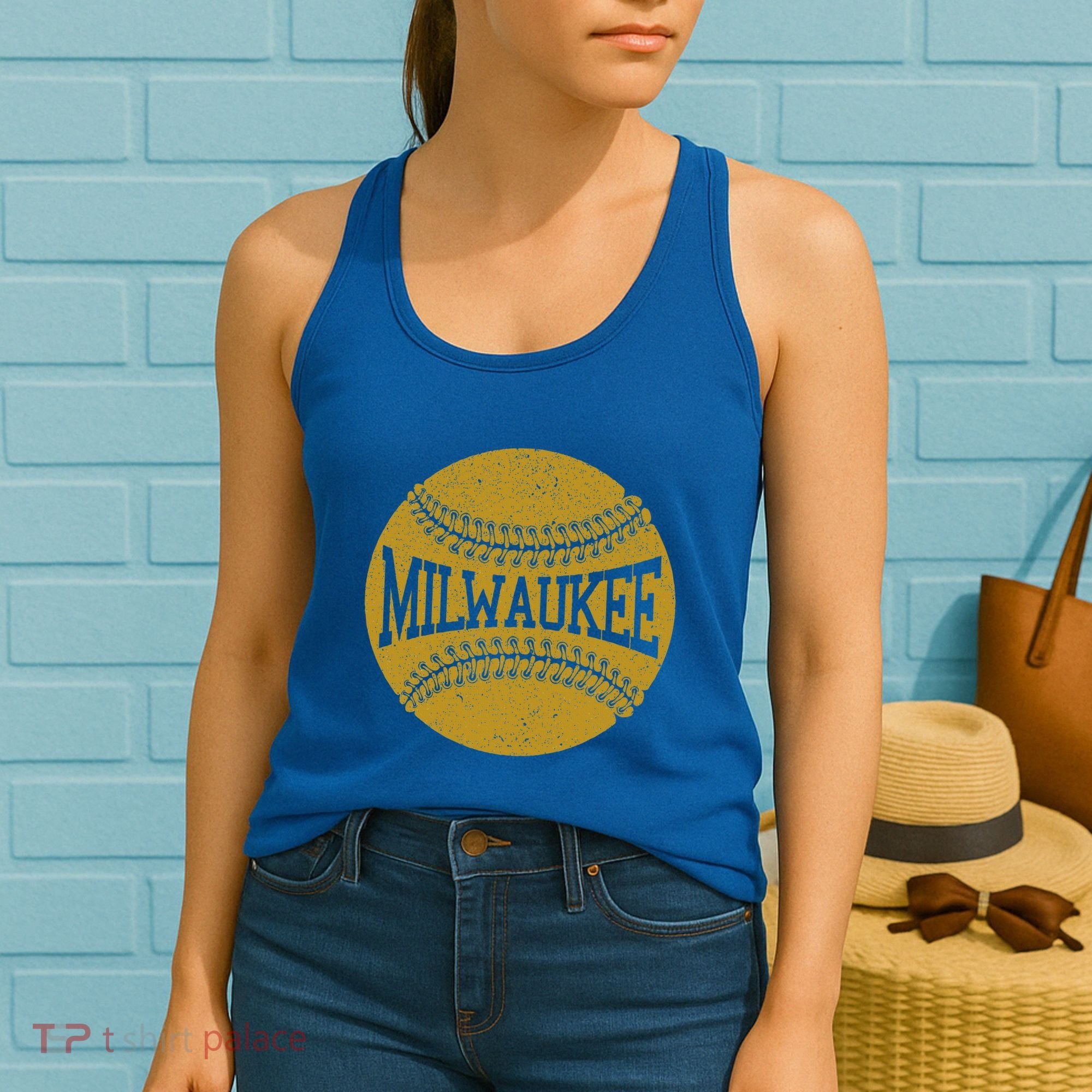 Milwaukee Baseball Fan Women's Tank Top
