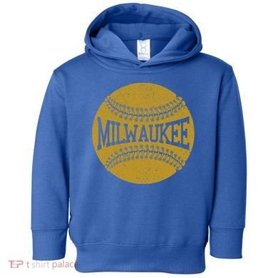 Milwaukee Baseball Fan Toddler Hoodie