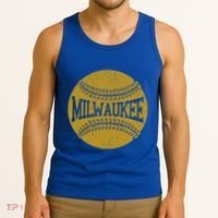 Milwaukee Baseball Fan Tank Top thumb 3