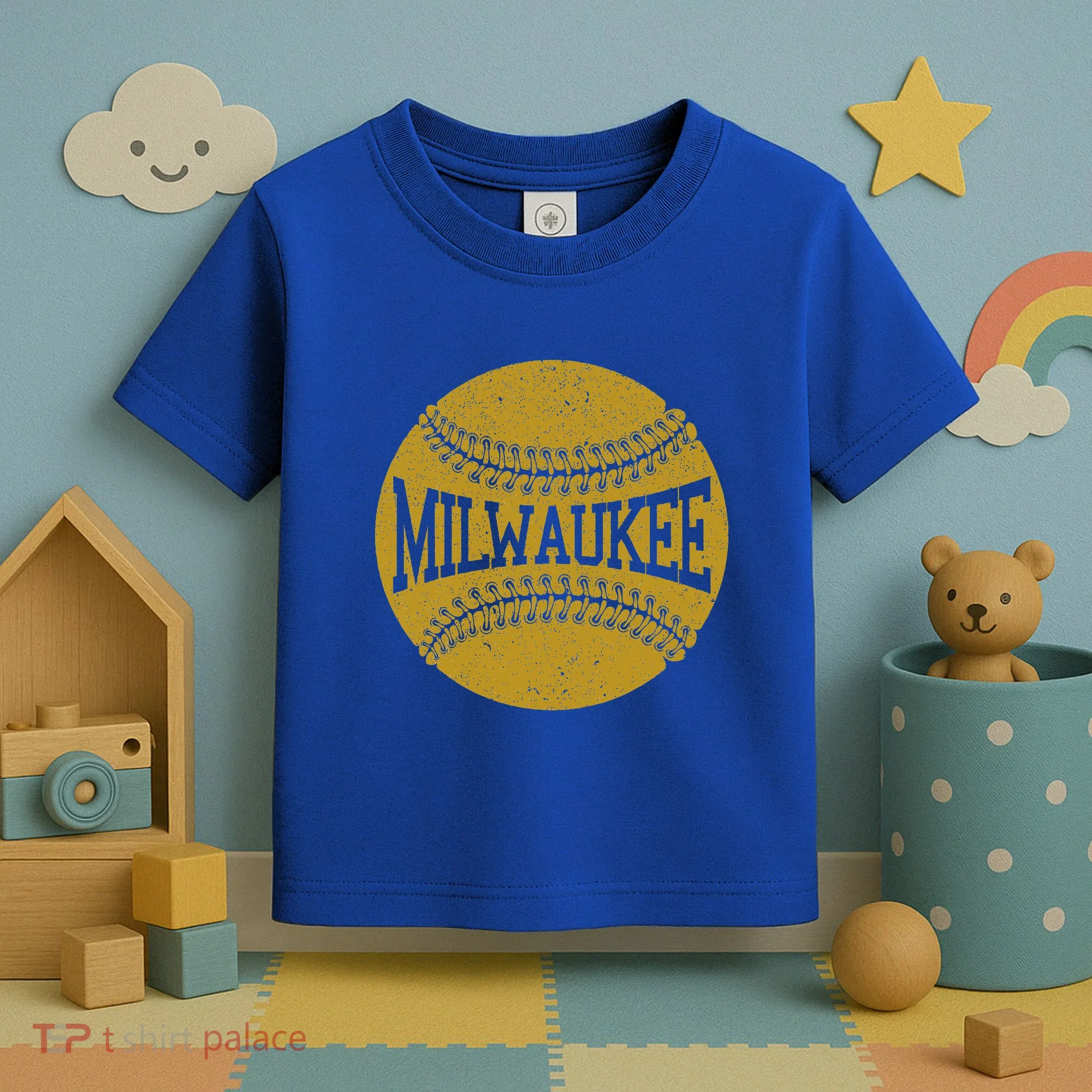 Milwaukee Baseball Fan Toddler T-Shirt