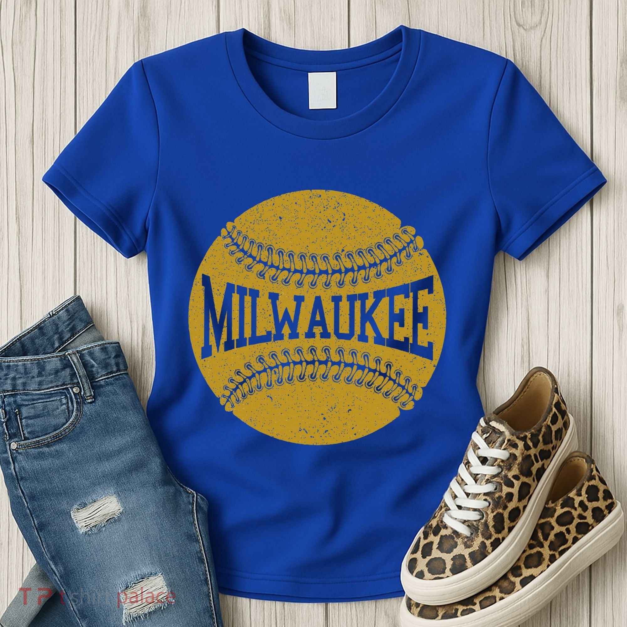 Milwaukee Baseball Fan Women's T-Shirt