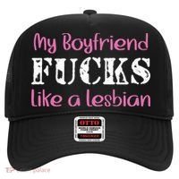 My Boyfriend Fucks Like A Lesbian Hat thumb 0